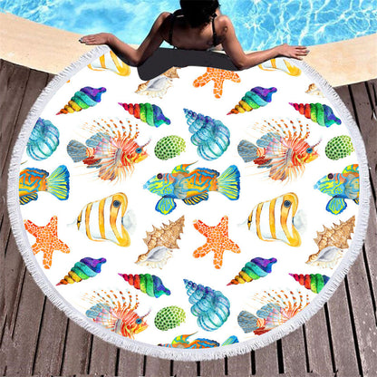 Microfiber Round Beach Towel