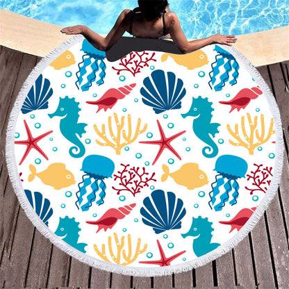 Microfiber Round Beach Towel