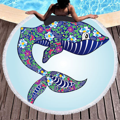 Microfiber Round Beach Towel
