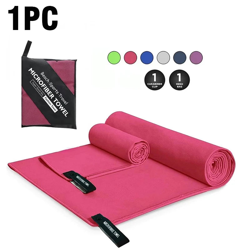 Quick-Dry Microfiber Towel – Beach, Gym & Travel Ready