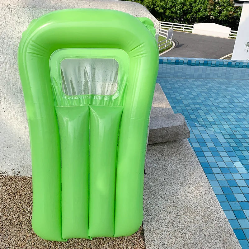 Rooxin Inflatable Pool Floating Seat Swimming Ring Water Hammock Swimming Circle Pool Bathtub Water Play Tube Equipment