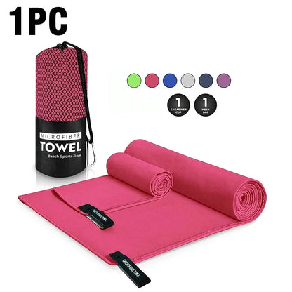 Quick-Dry Microfiber Towel – Beach, Gym & Travel Ready