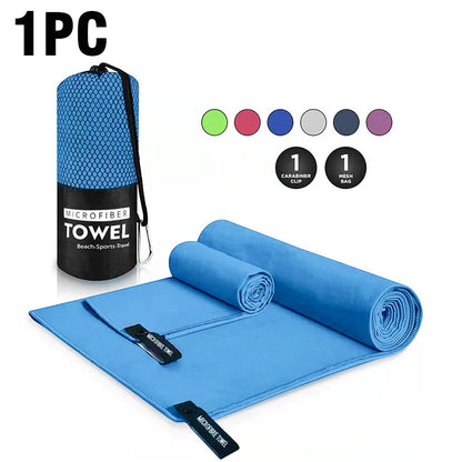 Quick-Dry Microfiber Towel – Beach, Gym & Travel Ready