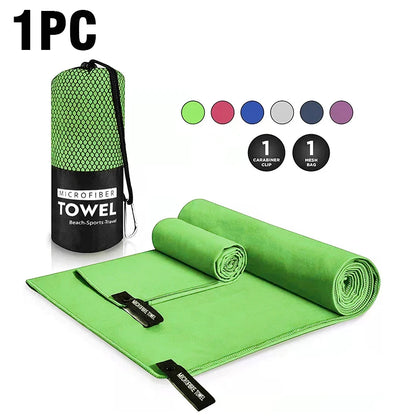 Quick-Dry Microfiber Towel – Beach, Gym & Travel Ready