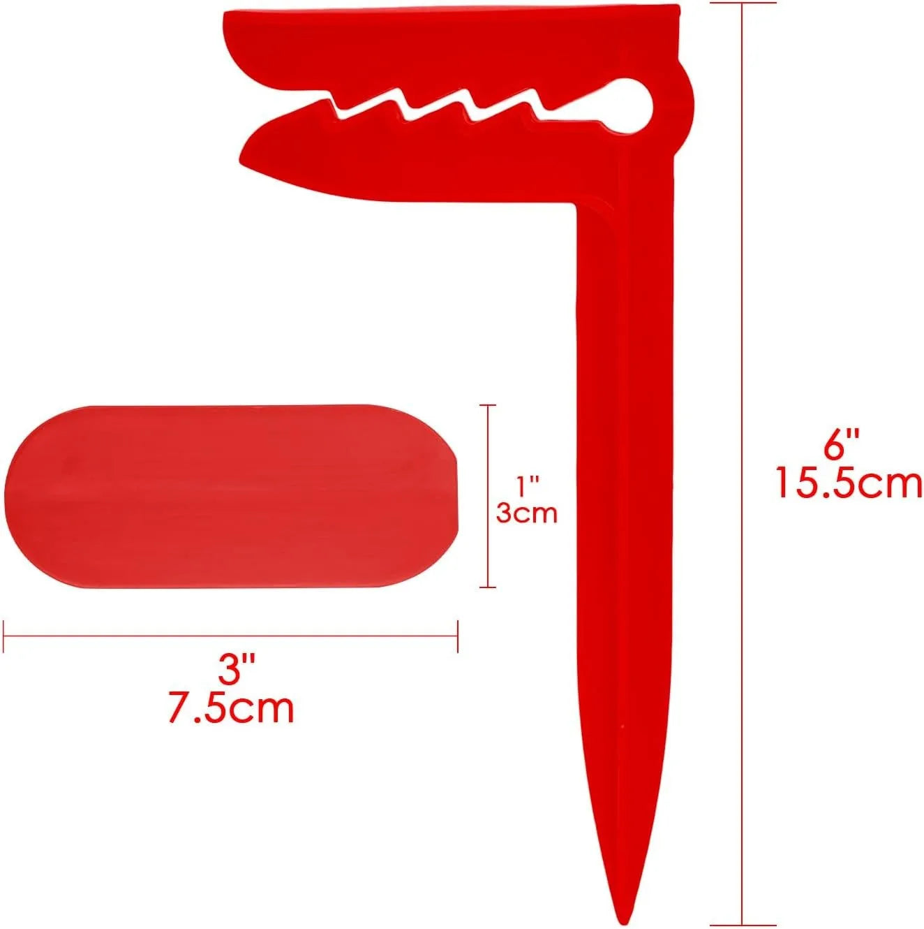 Beach Towel Anchor Stakes