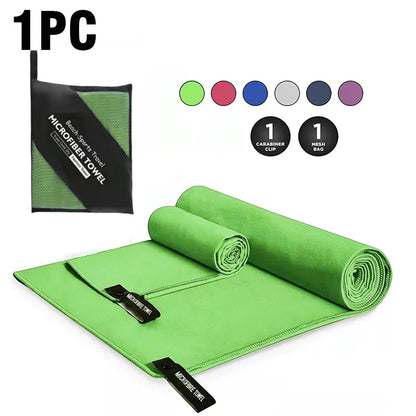 Quick-Dry Microfiber Towel – Beach, Gym & Travel Ready