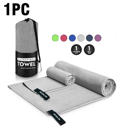 Quick-Dry Microfiber Towel – Beach, Gym & Travel Ready