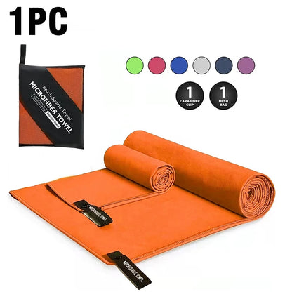 Quick-Dry Microfiber Towel – Beach, Gym & Travel Ready