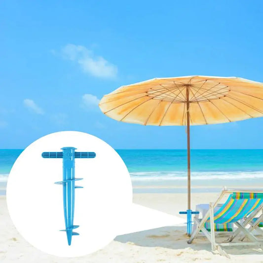 Beach Umbrella Sand Anchor – Wind Resistant